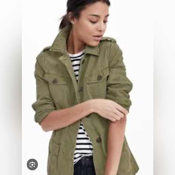 LIKE NEW Banana Republic Military Jacket - Picture 1 of 11